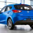北美发布专属第三代 Toyota Yaris，贴牌自 Mazda 2