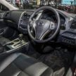 Nissan Teana 小改款现身泰国车展，当地价格RM 171K起