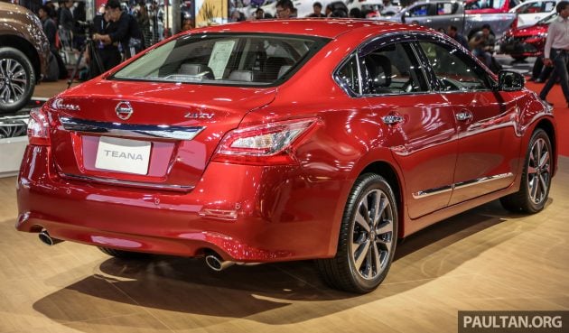 Nissan Teana 小改款现身泰国车展，当地价格RM 171K起