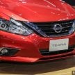 Nissan Teana 小改款现身泰国车展，当地价格RM 171K起