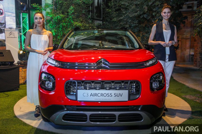 Citroen C3 Aircross 本地正式开售，入门SUV售价11.6万 93910