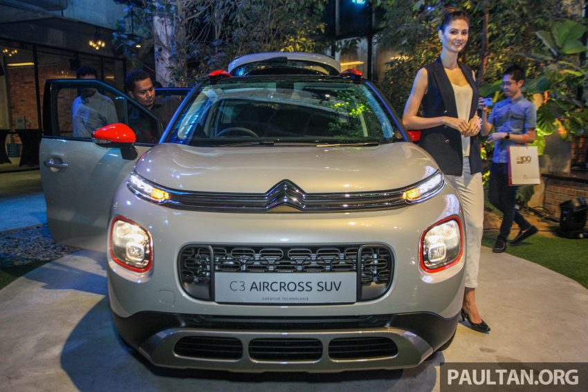 Citroen C3 Aircross 本地正式开售，入门SUV售价11.6万 93912