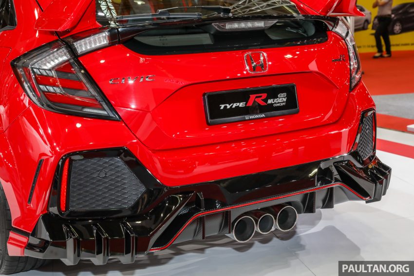 Honda Civic Type R Mugen FK8 概念车现身大马车展 92813