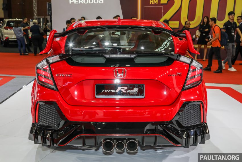 Honda Civic Type R Mugen FK8 概念车现身大马车展 92798