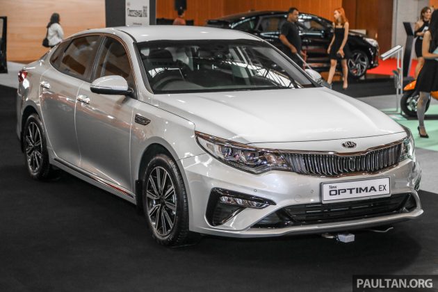 Kia Optima 2.0 EX 亮相大马车展，入门版售价14万令吉