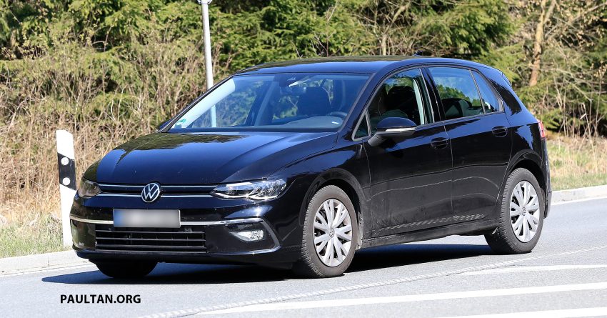 谍照：Mk8 Volkswagen Golf 无伪装亮相，最快今年发布 94241