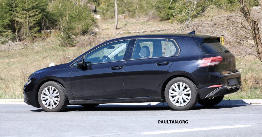 谍照：Mk8 Volkswagen Golf 无伪装亮相，最快今年发布 94244