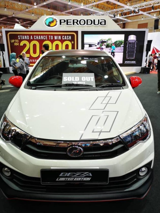 3,000没问题, Perodua Bezza Limited Edition两天内卖完!