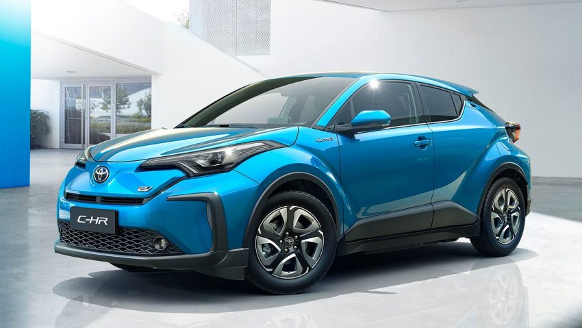 纯电版 Toyota C-HR 中国面世，两种车型明年正式开售 93334