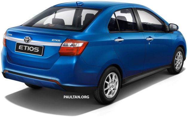 全新 Toyota Etios 巴基斯坦面世, 以 Perodua Bezza 改造