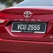 新一代 Toyota Camry 涨价7,000令吉，现售RM196,888