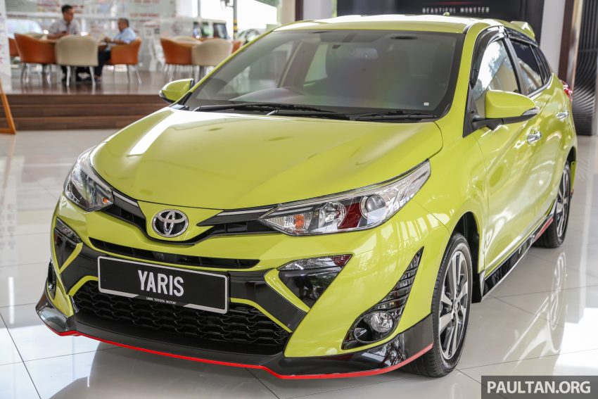 全新 Toyota Yaris 1.5G 实车现身展销厅，预售价RM84k 92646