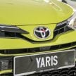 全新 Toyota Yaris 本地上市，售价介于RM71k至RM84k