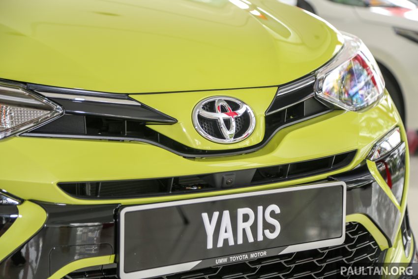 全新 Toyota Yaris 1.5G 实车现身展销厅，预售价RM84k 92657