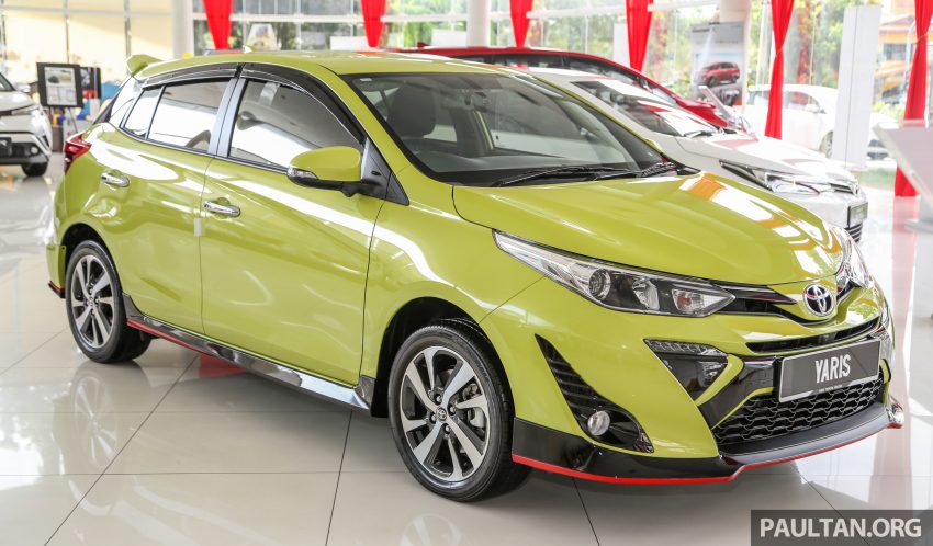 全新 Toyota Yaris 1.5G 实车现身展销厅，预售价RM84k 92647