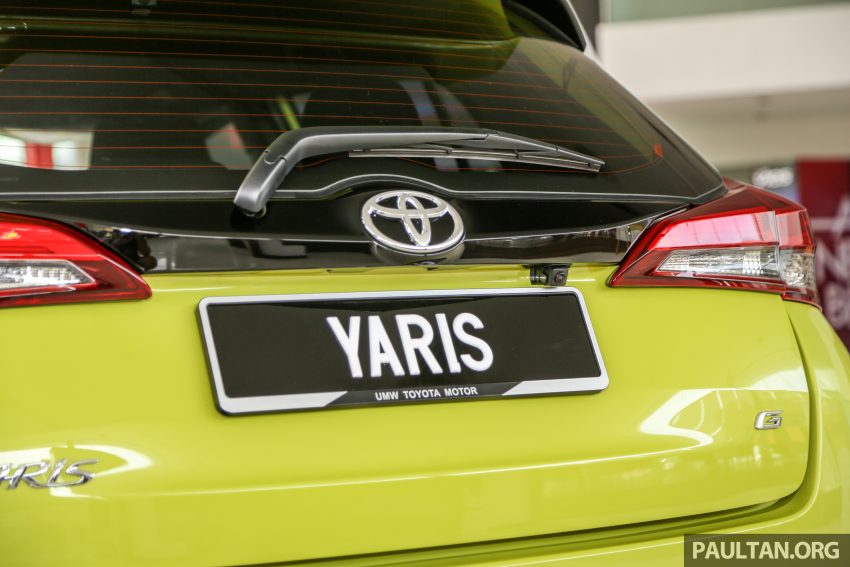 全新 Toyota Yaris 1.5G 实车现身展销厅，预售价RM84k 92671