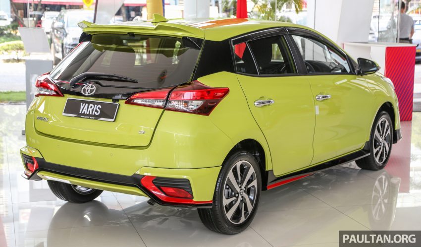 全新 Toyota Yaris 1.5G 实车现身展销厅，预售价RM84k 92649