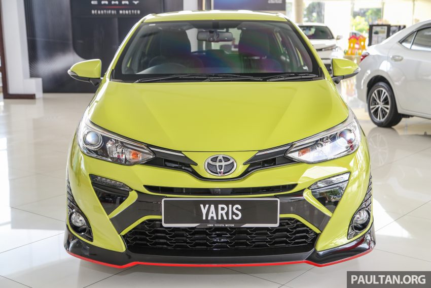 全新 Toyota Yaris 1.5G 实车现身展销厅，预售价RM84k 92650