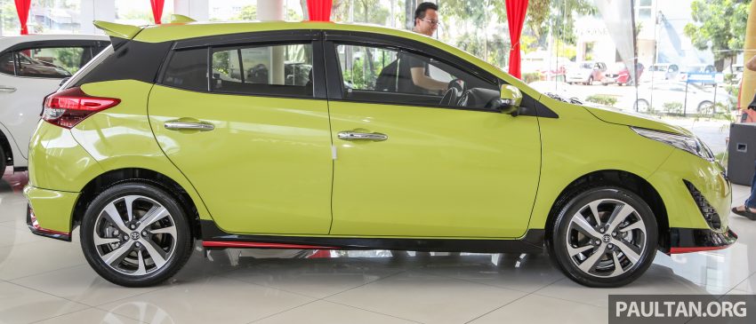 全新 Toyota Yaris 1.5G 实车现身展销厅，预售价RM84k 92652