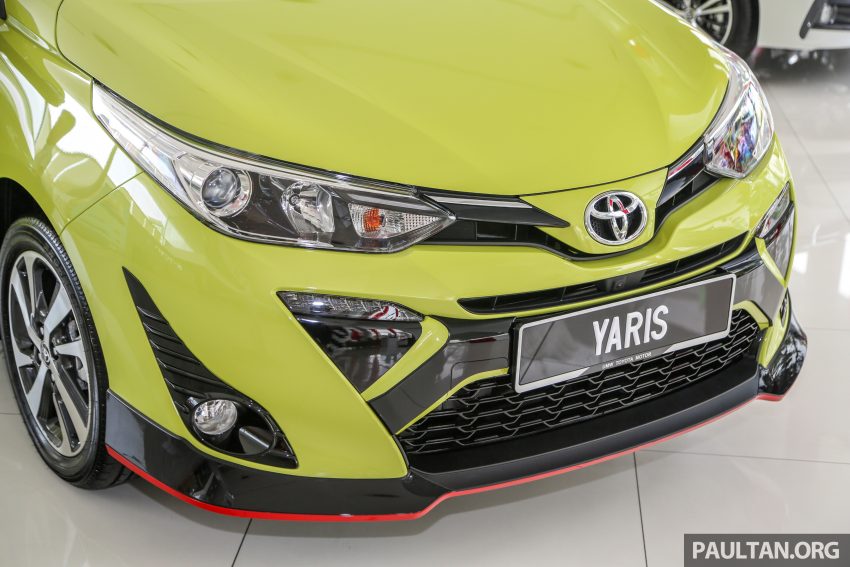 全新 Toyota Yaris 1.5G 实车现身展销厅，预售价RM84k 92653