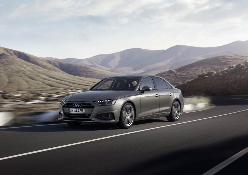第五代 Audi A4 迎来二度小改款，新增Mild Hybrid系统 95333