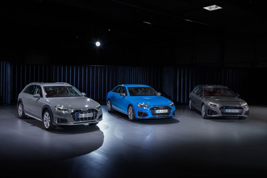 第五代 Audi A4 迎来二度小改款，新增Mild Hybrid系统 95342