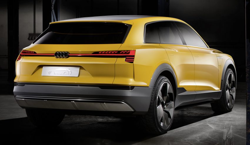 两头马车并行！Audi 加紧开发氢燃料车 h-tron 过程 94475