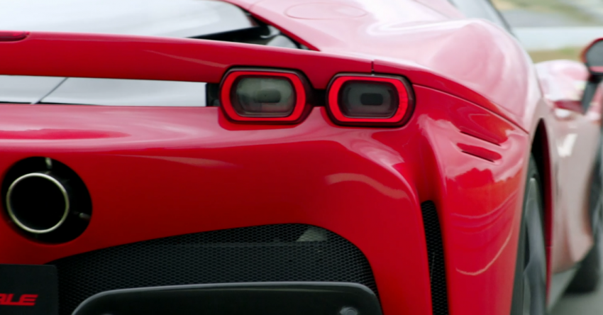 法拉利首款插电混动超跑诞生！Ferrari SF90 Stradale － 3.9升V8引擎＋三具电动马达，1,000匹马力，2.5秒破百！ 96706