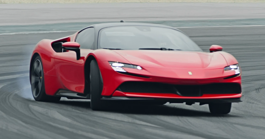 法拉利首款插电混动超跑诞生！Ferrari SF90 Stradale － 3.9升V8引擎＋三具电动马达，1,000匹马力，2.5秒破百！ 96701
