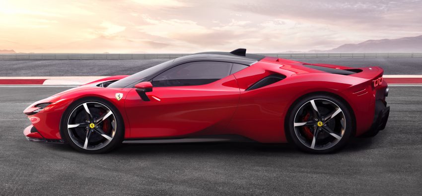 法拉利首款插电混动超跑诞生！Ferrari SF90 Stradale － 3.9升V8引擎＋三具电动马达，1,000匹马力，2.5秒破百！ 96685