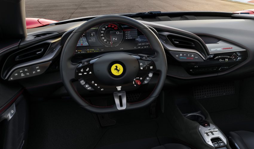 法拉利首款插电混动超跑诞生！Ferrari SF90 Stradale － 3.9升V8引擎＋三具电动马达，1,000匹马力，2.5秒破百！ 96691