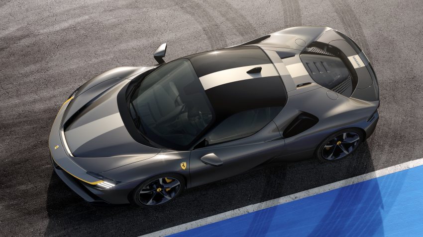 法拉利首款插电混动超跑诞生！Ferrari SF90 Stradale － 3.9升V8引擎＋三具电动马达，1,000匹马力，2.5秒破百！ 96692
