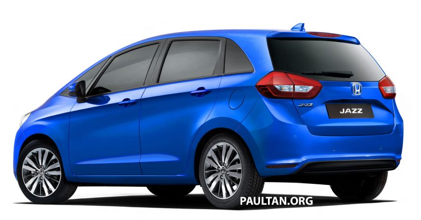 下一代 Honda Jazz 长怎样？PS达人基于谍照绘制假想图 95052