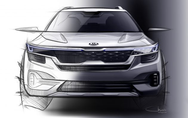 原厂释出设计草绘图，Kia 即将推出全新入门级小型 SUV