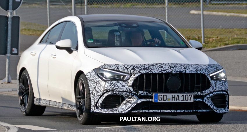 尾部造型曝光，全新 Mercedes-AMG CLA 45 官图泄露 94583