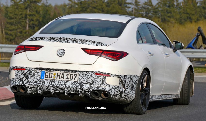 尾部造型曝光，全新 Mercedes-AMG CLA 45 官图泄露 94592