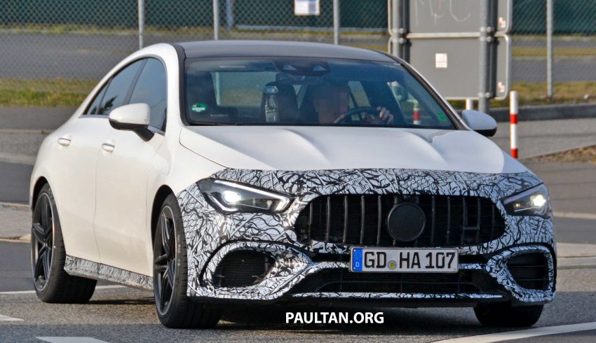 尾部造型曝光，全新 Mercedes-AMG CLA 45 官图泄露 94584