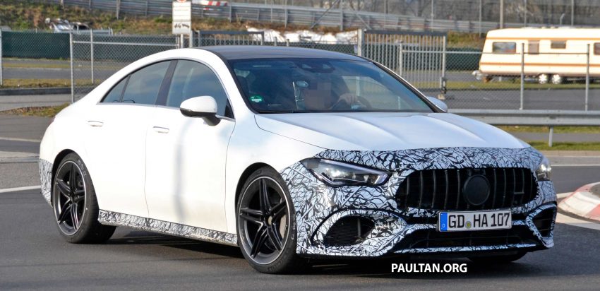 尾部造型曝光，全新 Mercedes-AMG CLA 45 官图泄露 94586