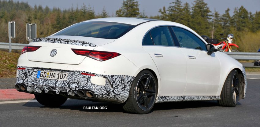 尾部造型曝光，全新 Mercedes-AMG CLA 45 官图泄露 94591