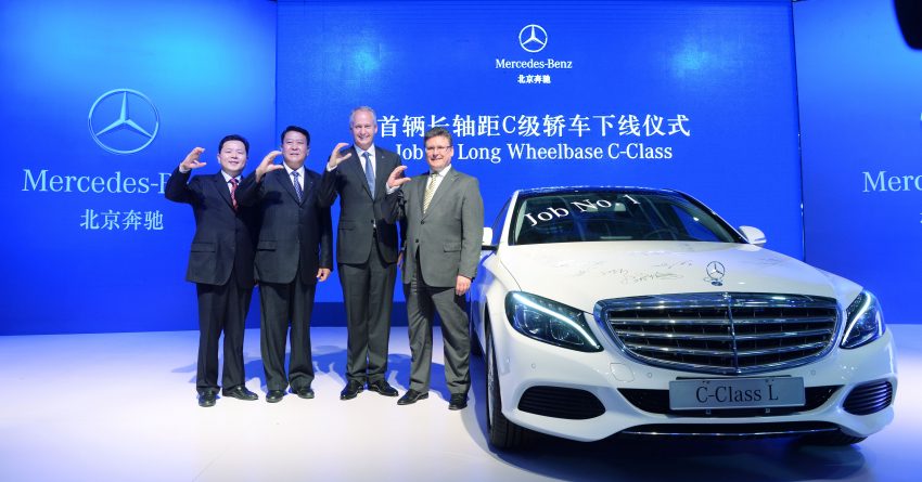 外媒传中国北汽集团计划收购 Daimler AG 4-5% 的股份 95229