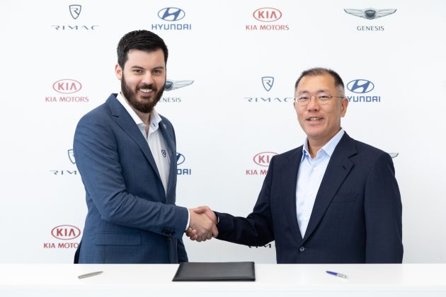 Hyundai、Kia 豪砸9,000万美元联合投资电动超跑初创公司 Rimac，三方将共同研发电动超级跑车和燃料电池汽车