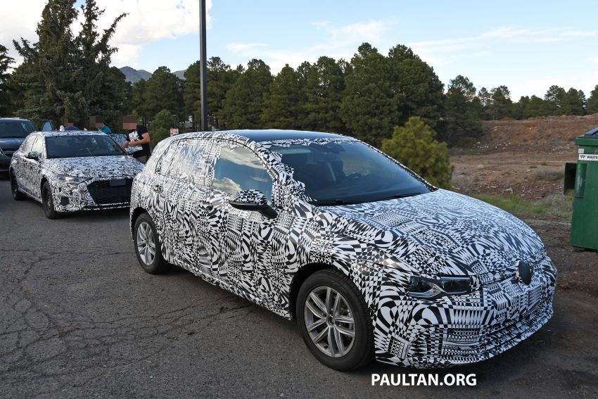 内饰谍照曝光，Mk8 Volkswagen Golf 确定今年10月亮相 95522