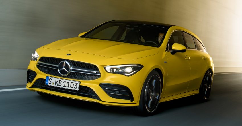 Mercedes-AMG CLA 35 Shooting Brake 发布, 4.9秒破百 97316