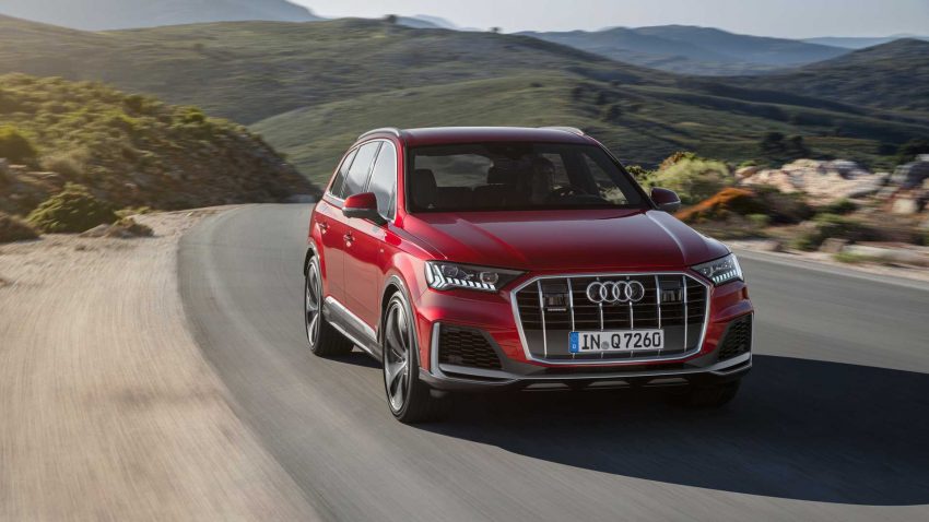 内外皆换装家族最新设计，2020 Audi Q7 小改款官图释出 99053