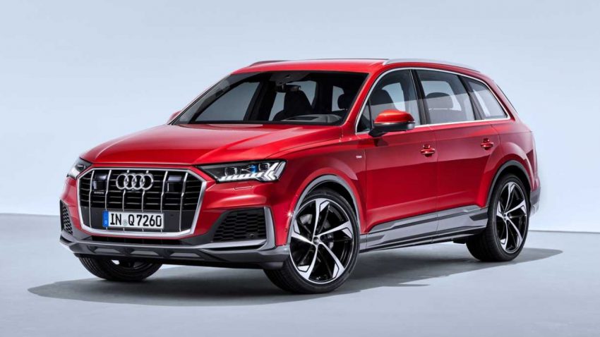 内外皆换装家族最新设计，2020 Audi Q7 小改款官图释出 99060