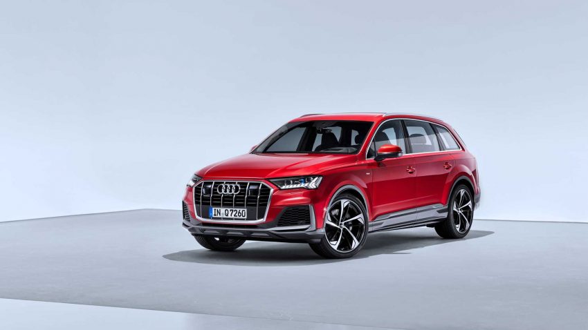 内外皆换装家族最新设计，2020 Audi Q7 小改款官图释出 99043
