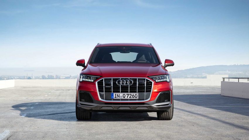 内外皆换装家族最新设计，2020 Audi Q7 小改款官图释出 99046