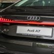 全新 Audi A7 Sportback 正式在本地上市，售价RM610k