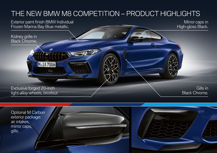 BMW M8 全球首发，双门Coupe与敞篷版两种车型选择 97345