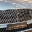 Bentley Continental GT Convertible 敞篷版本地开放预览，626 Hp／900 Nm，3.8秒破百，最低从224万令吉起